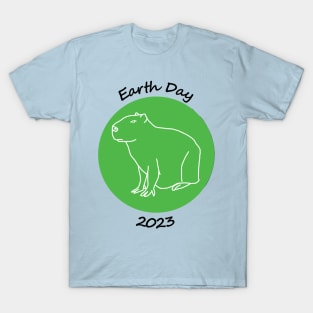 Earth Day 2023 and Capybara T-Shirt